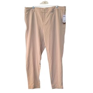 NEW 32 Degrees Cool Beige Tan Casual Work Pants Size 18